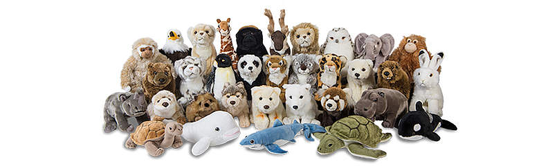 peluche loutre wwf