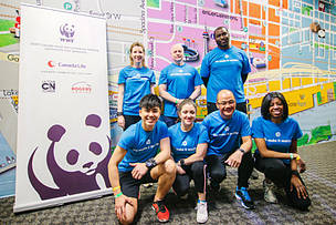 Employees of HP Canada at the 25th Anniversary CN Tower Climb
© WWF-Canada
© WWF-Canada